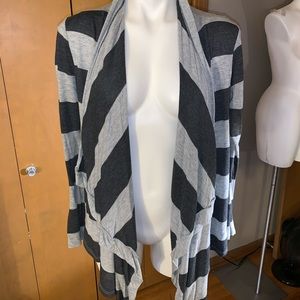 Stripped Cardigan
